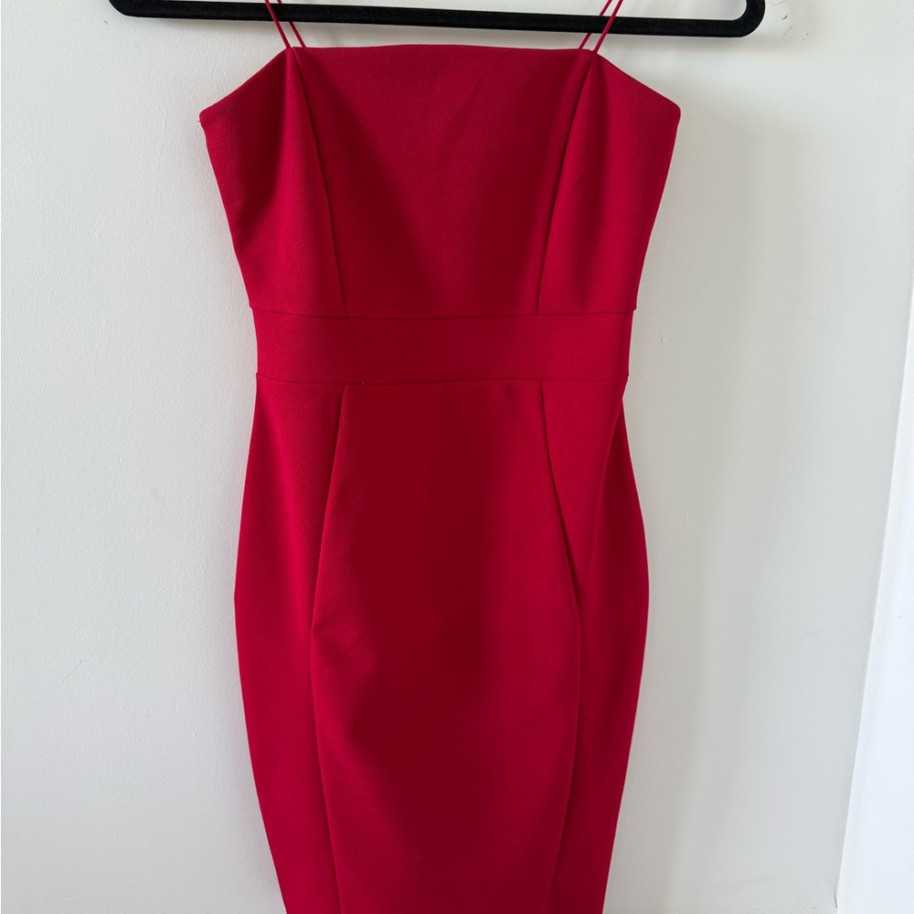 Windsor Red Mini Dress Spaghetti Strap